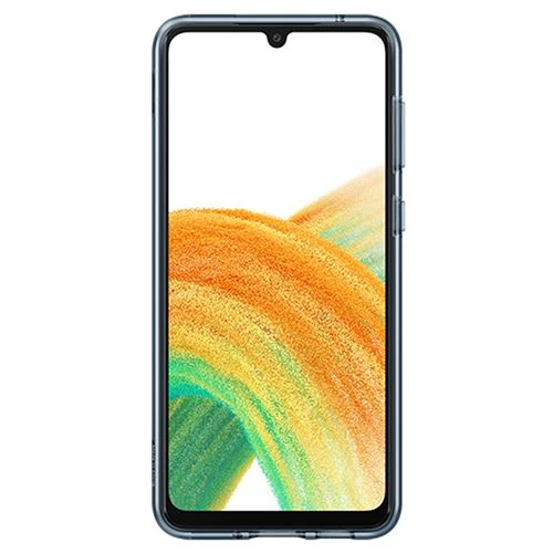Capa de Silicone Samsung para Samsung Galaxy A33 - Fita Preta - Image 2