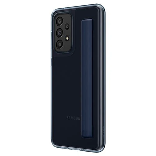Capa de Silicone Samsung para Samsung Galaxy A33 - Fita Preta - Image 3