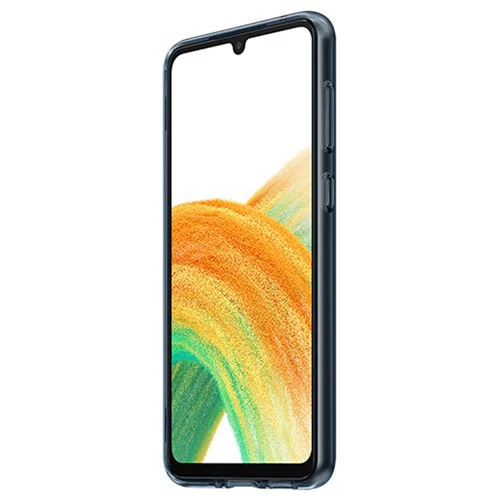 Capa de Silicone Samsung para Samsung Galaxy A33 - Fita Preta - Image 4