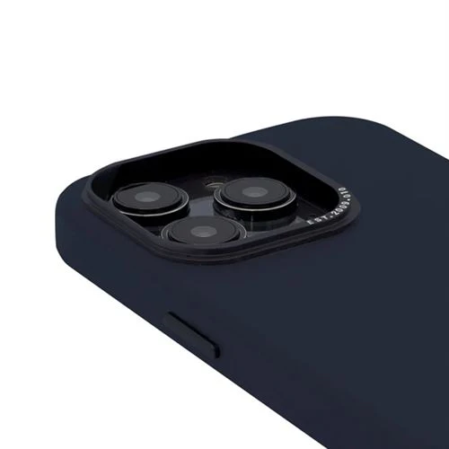 Capa Decoded Leather com MegaSafe para iPhone 14 Pro - Azul - Image 4