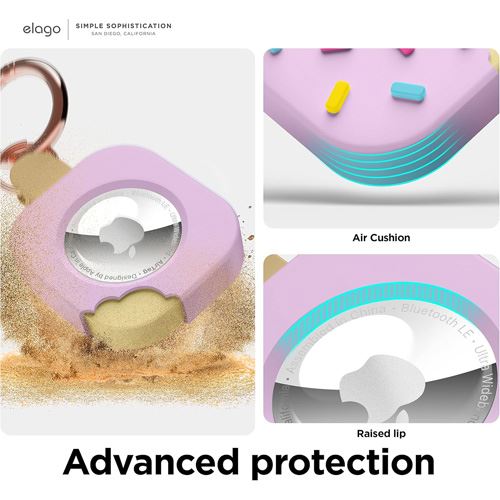 Capa Elago para AirTag - Gelado Rosa - Image 3