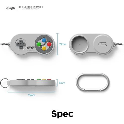 Capa Elago W5 para AirTag - Game Console Retro - Image 2
