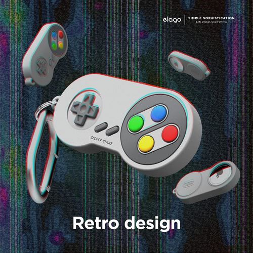 Capa Elago W5 para AirTag - Game Console Retro - Image 6