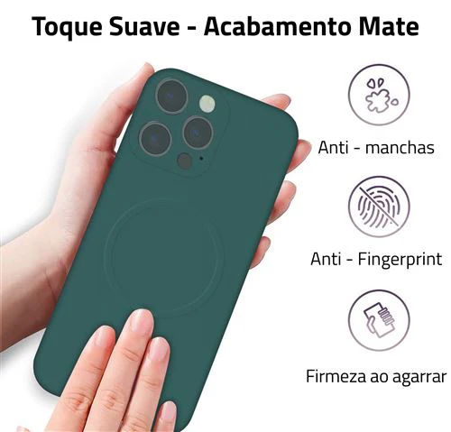 Capa Icoveri para Apple iPhone 13 Pro MagSafe - Verde - Image 4