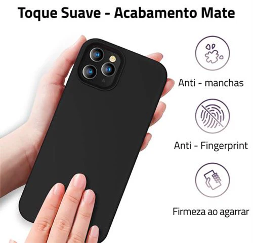 Capa Icoveri Slim iPhone 14 Plus - Preto - Image 2