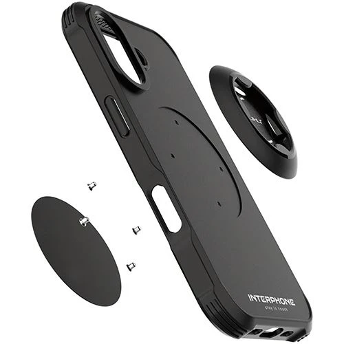 Capa Interphone Quiklox para iPhone 17 - Preta - Image 2