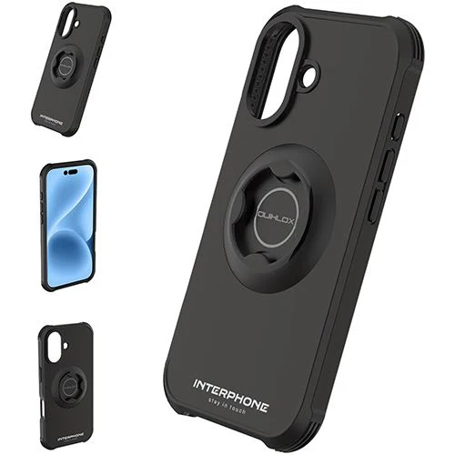 Capa Interphone Quiklox para iPhone 17 - Preta - Image 3
