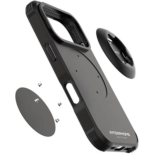 Capa Interphone Quiklox para iPhone 17 Pro - Preta - Image 2