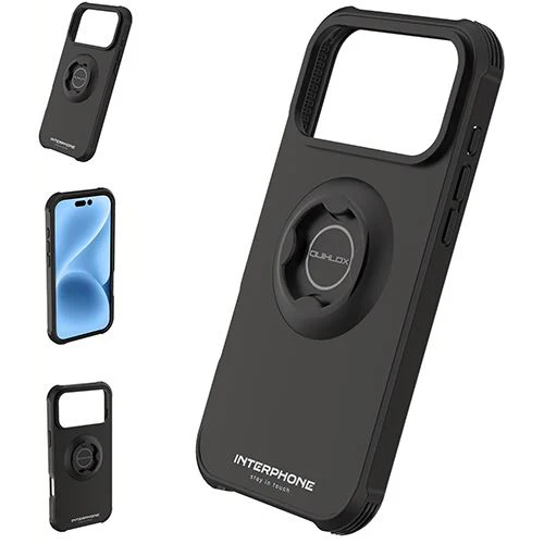 Capa Interphone Quiklox para iPhone 17 Pro - Preta - Image 3