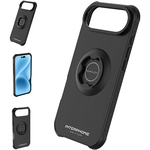 Capa Interphone Quiklox para iPhone Air - Preta - Image 2
