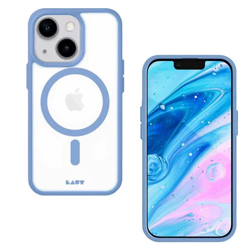 Capa Laut Heux Protect com MegaSafe para iPhone 14 Plus - Azul - Image 2