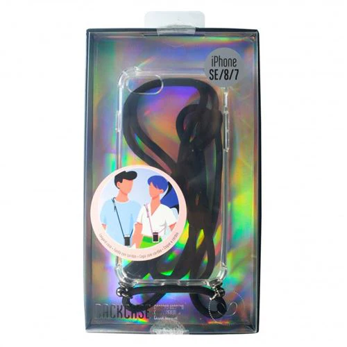 Capa Muvit iPhone SE/8/7 Tiracolo Transparente - Image 2