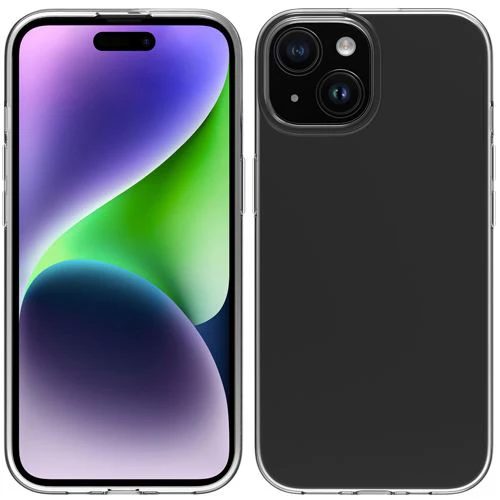 Capa Muvit Recycle-Tek para iPhone 15 - Transparente - Image 2