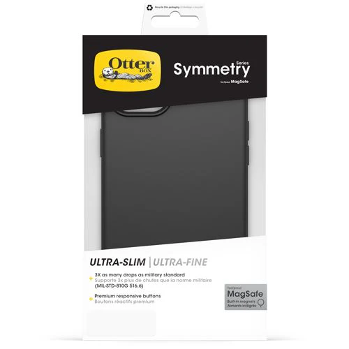 Capa Otterbox Symmetry com MagSafe para iPhone 15 Plus - Preto - Image 4