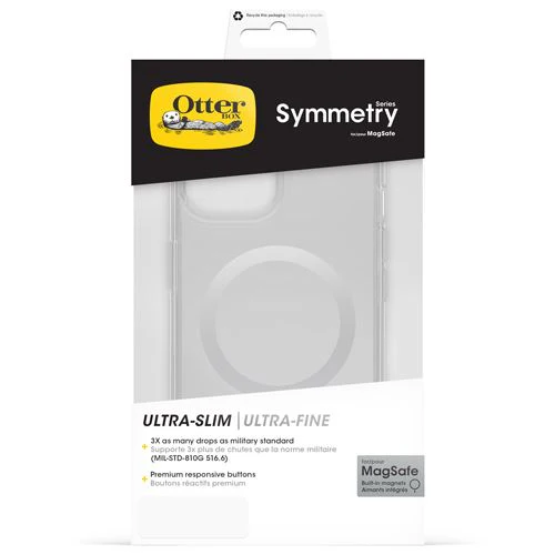 Capa Otterbox Symmetry com MagSafe para iPhone 15 - Transparente - Image 4