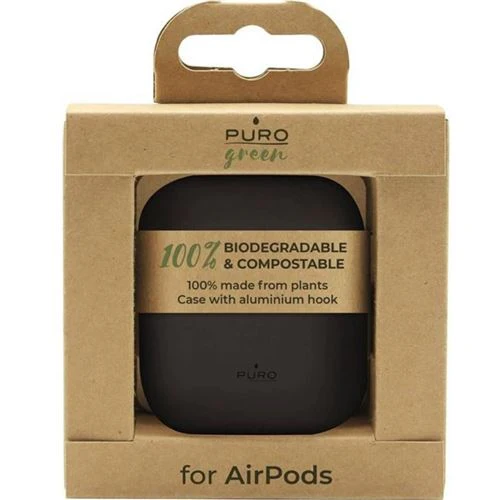 Capa Puro para Airpods Eco Preto - Image 2