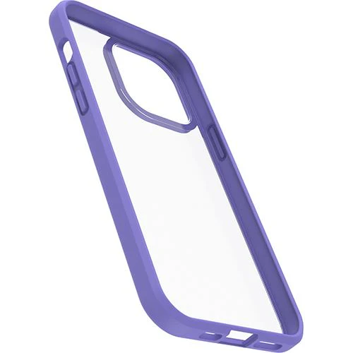Capa React Series Otterbox Antibacteriana para Apple iPhone 14 Pro Max - Transparente e Lilás - Image 4