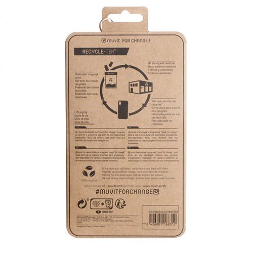 Capa Recycle-Tek Muvit para Apple iPhone 14 Pro Max - Preto - Image 5