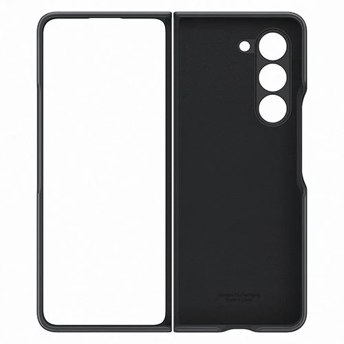 Capa Samsung em Eco Pele  para Samsung Z Fold 5 - Preto - Image 6