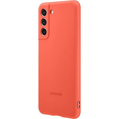 Capa Silicone Samsung para Samsung Galaxy S21 FE 5G - Coral - Image 2