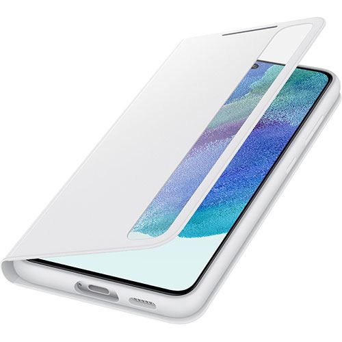 Capa Smart Clear View Samsung para Samsung Galaxy S21 FE 5G - Branco - Image 4