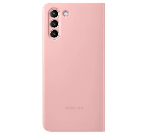 Capa Samsung Galaxy S21 Plus Clear View Rosa - Image 2