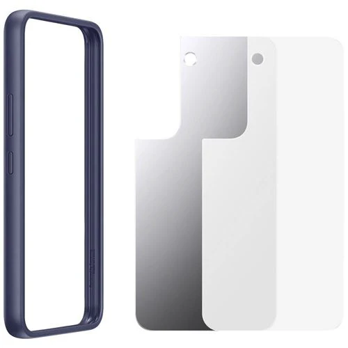 Capa Samsung Galaxy S22 Plus Frame Cover Azul Escura - Image 5