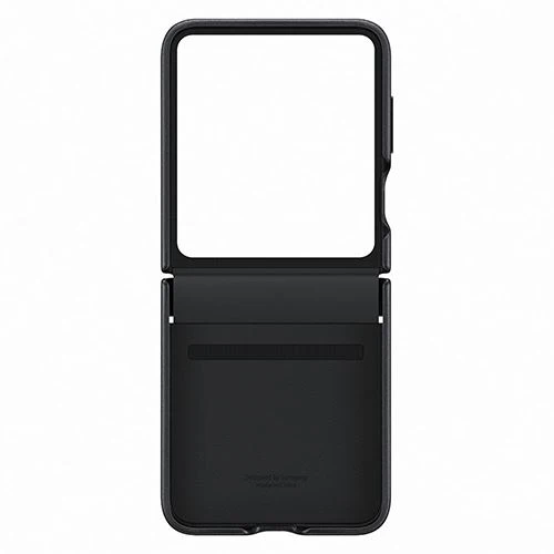Capa Samsung em Pele Eco Flap para Samsung Z Flip 5 - Preto - Image 6