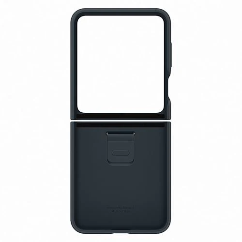 Capa Samsung Silicone + Anel para Samsung Galaxy Z Flip 5 -  Azul - Image 6