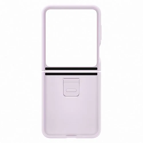 Capa Samsung Silicone + Anel para Samsung Z Flip 5 - Lavanda - Image 6