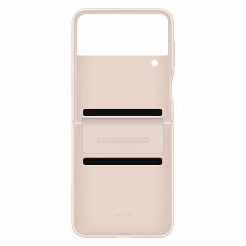 Capa Samsung Leather para Samsung Galaxy Z Flip 4 - Peach - Image 4