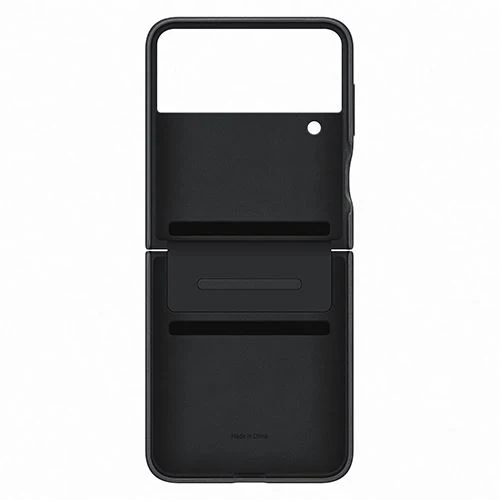 Capa Samsung Leather para Samsung Galaxy Z Flip 4 - Preto - Image 4