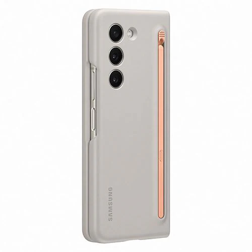 Capa Samsung Slim + Pen para Samsung Galaxy Z Fold 5 - Sand - Image 4