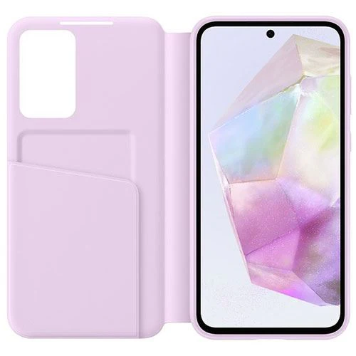 Capa Samsung Smart View Wallet para Galaxy A35 - Lavanda - Image 3