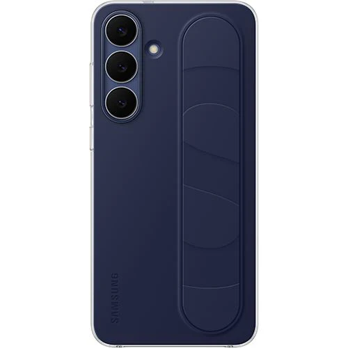 Capa Samsung Standing com Fita para Galaxy S25 FE - Azul Escuro - Image 2