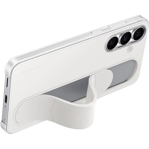 Capa Samsung Standing com Fita para Galaxy S25 FE - Branco - Image 4