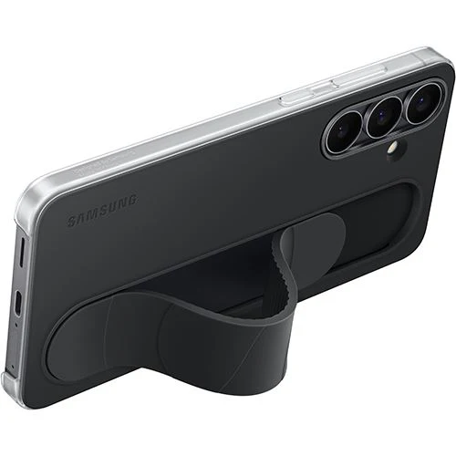Capa Samsung Standing com Fita para Galaxy S25 FE - Preto - Image 4