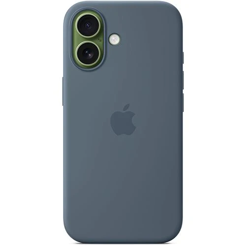 Capa Silicone Apple com MagSafe para iPhone 17 - Azul Âncora - Image 2