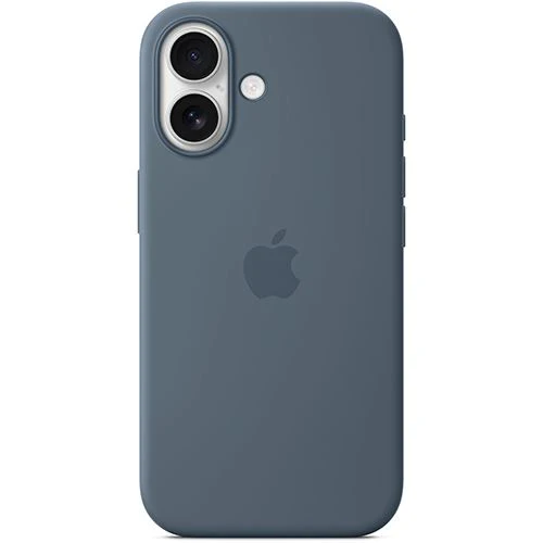 Capa Silicone Apple com MagSafe para iPhone 17 - Azul Âncora - Image 3