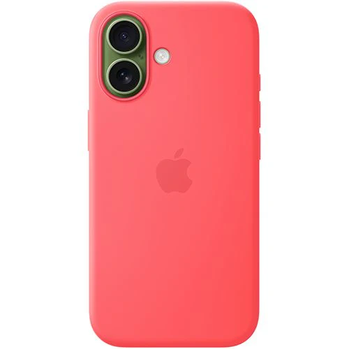 Capa Silicone Apple com MagSafe para iPhone 17- Goiaba Vivo - Image 3