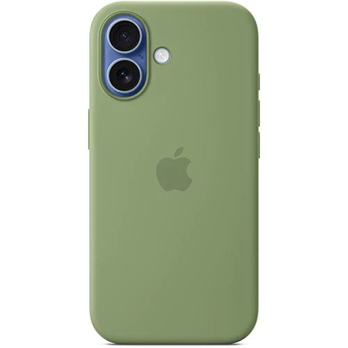 Capa Silicone Apple com MagSafe para iPhone 17 - Musgo Claro - Image 2