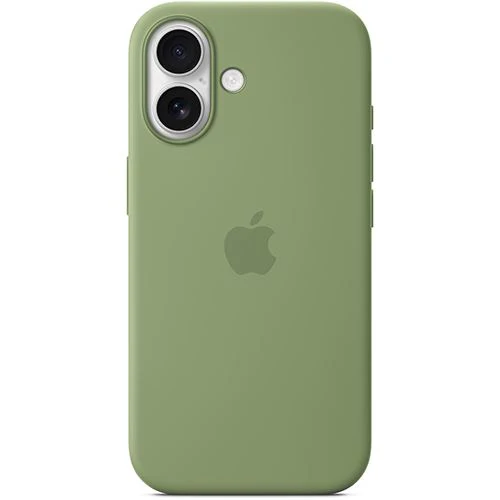 Capa Silicone Apple com MagSafe para iPhone 17 - Musgo Claro - Image 3