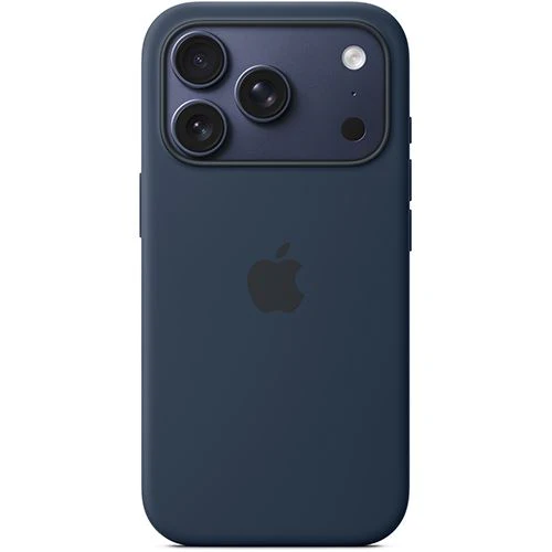 Capa Silicone Apple com MagSafe para iPhone 17 Pro - Meia- Noite - Image 2