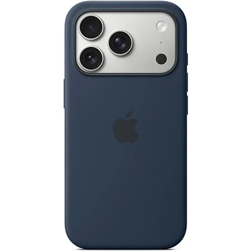 Capa Silicone Apple com MagSafe para iPhone 17 Pro - Meia- Noite - Image 3