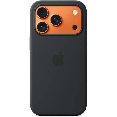 Capa Silicone Apple com MagSafe para iPhone 17 Pro - Preto - Image 2