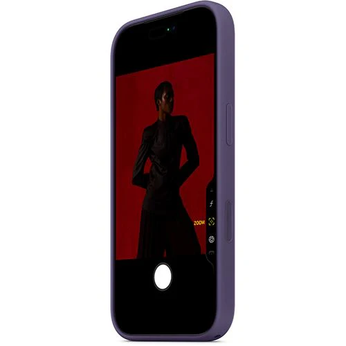 Capa Silicone Apple com MagSafe para iPhone 17 Pro - Roxo Névoa - Image 4