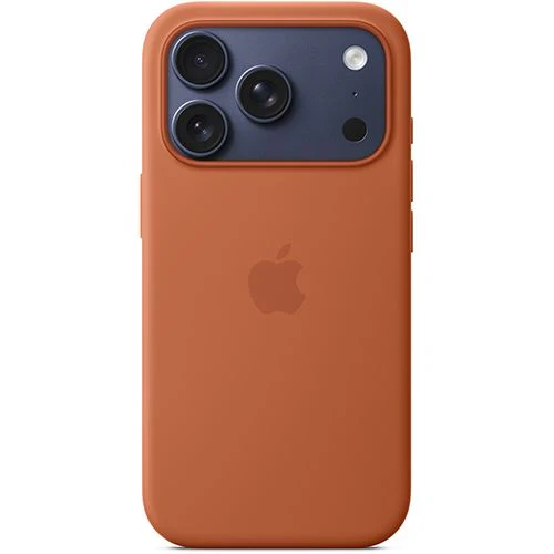 Capa Silicone Apple com MagSafe para iPhone 17 Pro - Terracota - Image 2