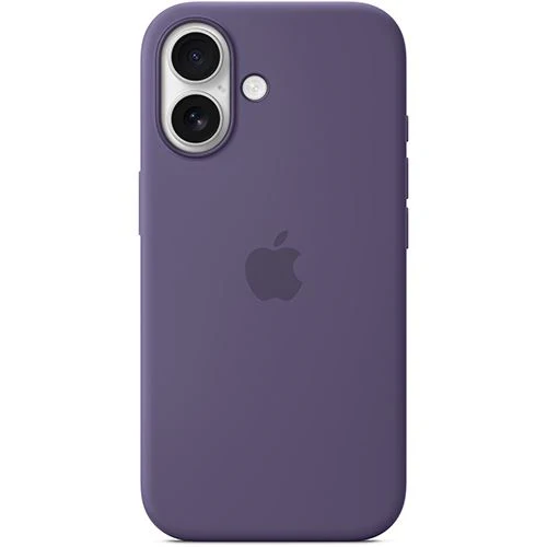 Capa Silicone Apple com MagSafe para iPhone 17 - Roxo Névoa - Image 3