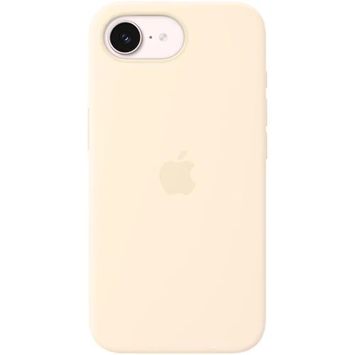 Capa Silicone Apple com MagSafe para iPhone 17e - Baunilha - Image 2