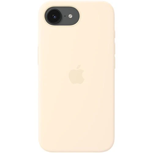 Capa Silicone Apple com MagSafe para iPhone 17e - Baunilha - Image 3